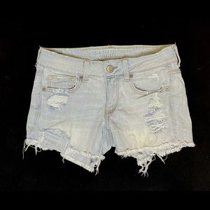 American Eagle Distressed Shorts